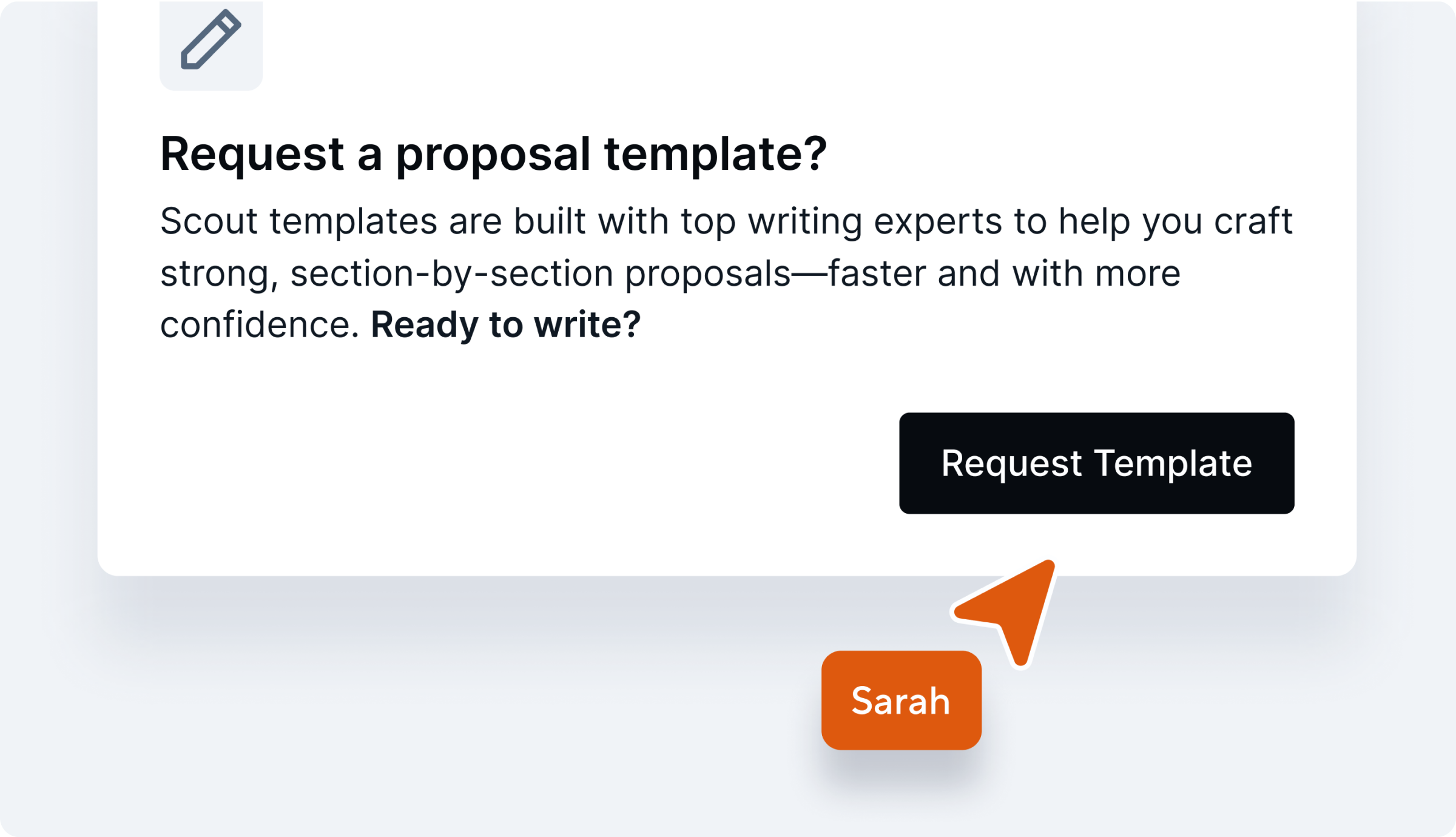Request expert-built templates